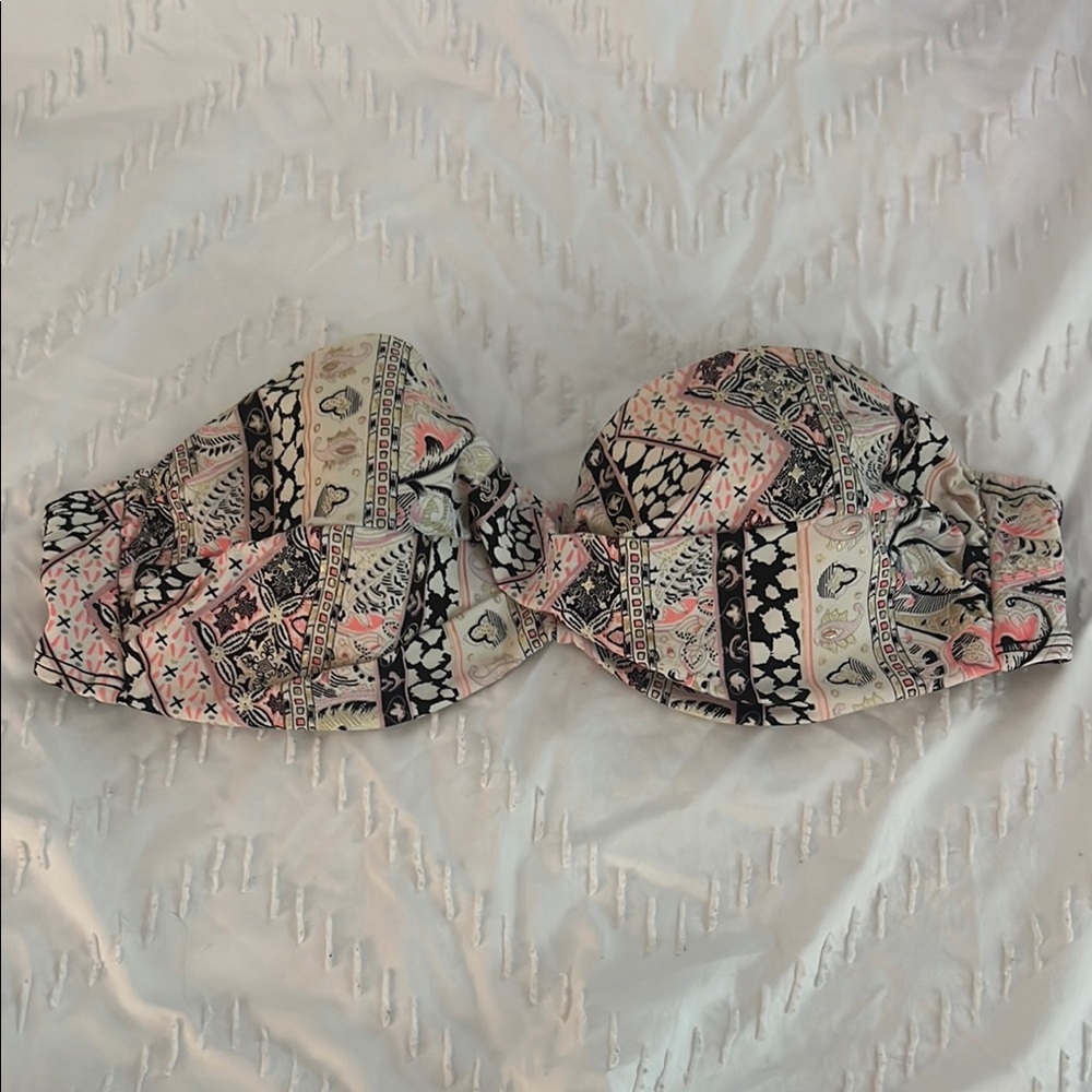 Victoria's Secret Multicolor Bandeau Bikini Top